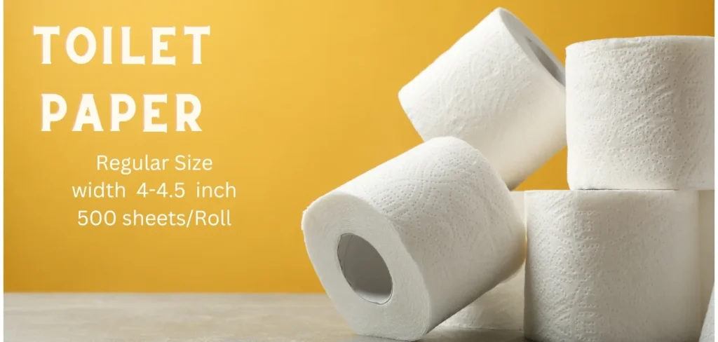 how long is toilet paper